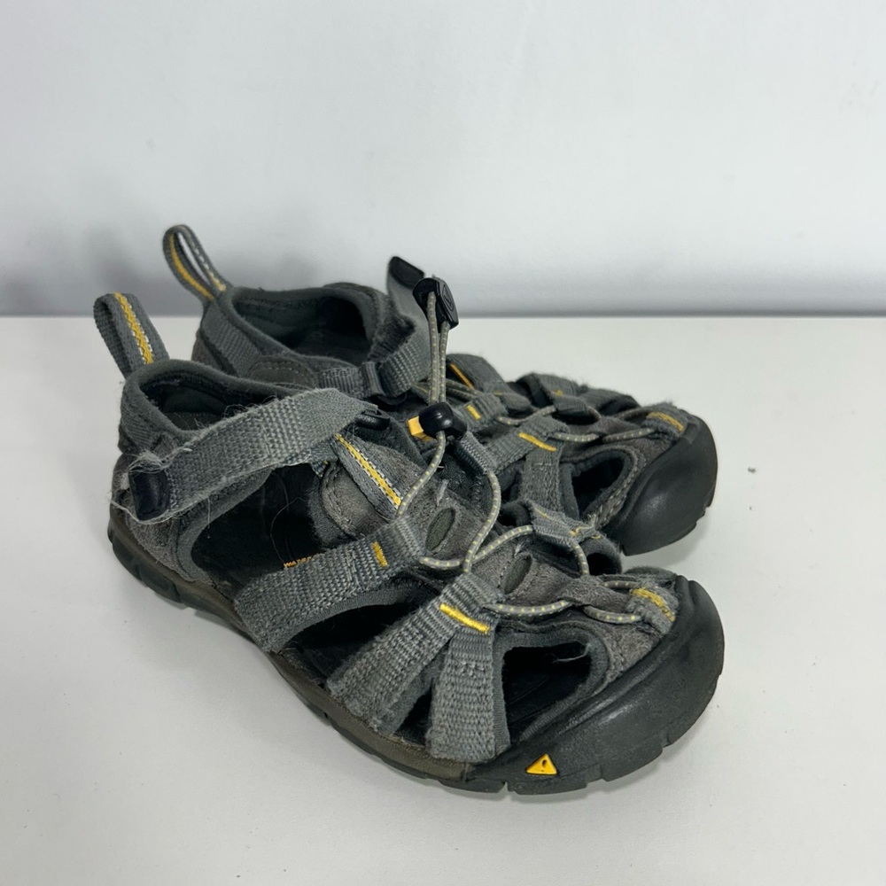 Keen Gray and Yellow Outdoor Sandals